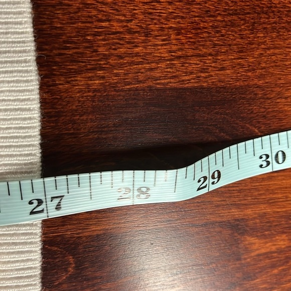 Coldwater Creek Womens Cardigan L White Tan Black 3/4 Sleeves Vneck Button Up - Picture 10 of 11